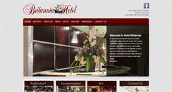 Desktop Screenshot of hotelbrits.co.za